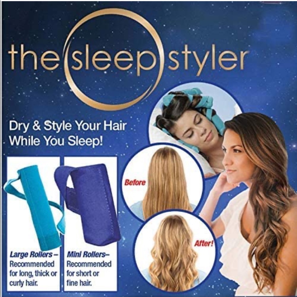 The Sleep Styler - Heatless Curler